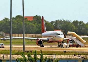 air india plane s tyre bursts on landing at kochi