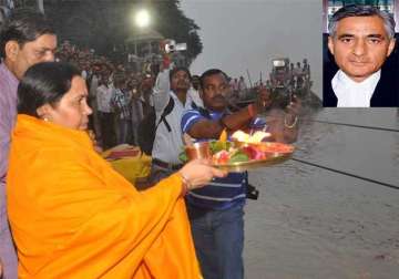 sc judge tells uma bharti s staff i only hear pil i myself do not do ganga cleaning