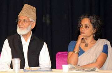 delhi police books arundhati geelani for sedition