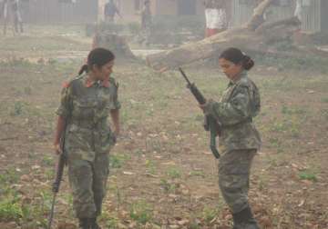 four women maoists surrender in odisha