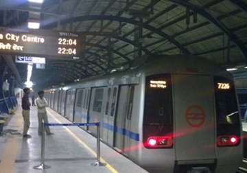 technical snag affects metro services on noida dwarka line