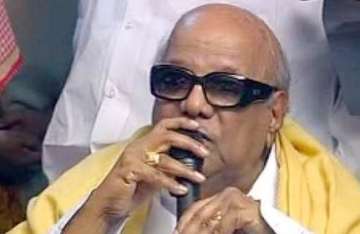 karuna defends raja says 2g issue blown out of proportion