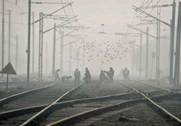 train services hit in up due to intense fog