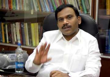 2g scam i was charged for waging a war against corporate monopoly says a raja