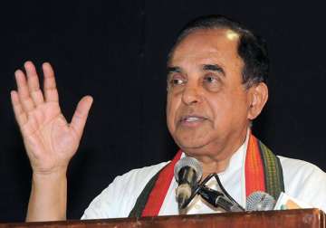 india shouldn t support resolution against lanka says swamy