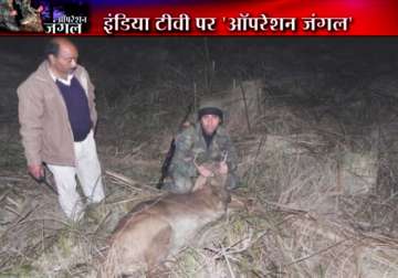 raids in up after india tv expose of national shooter hunting sambhars