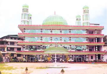 india s first glass mosque in shillong