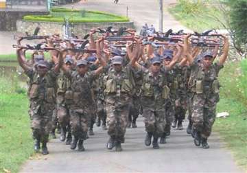 india training sri lankan military