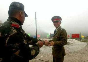 indian chinese soldiers celebrate bihu on lac