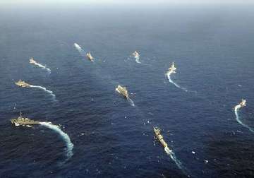 indian and japanese navies to train together for the first time