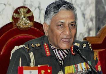 intelligence failure behind increasing infiltrations says v.k. singh