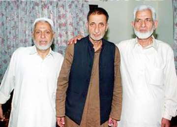 interlocutors meet ansari hurriyat suspends him