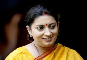 irani appeals to ec for special observer during counting in amethi