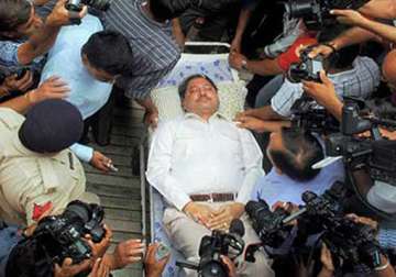 ishrat top cop arrives in court on stretcher gets relief