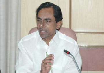 k chandrasekhar rao asks officials to wage war against poverty in dalits