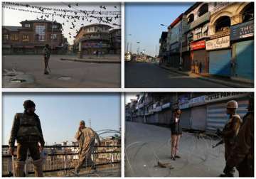 kashmir valley tense as curfew enters second day