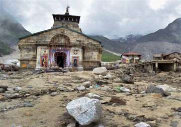 kedarnath reconstruction work to start soon bahuguna