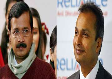 kejriwal attacks anil ambani on power controversy