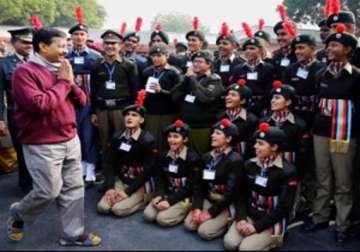 kejriwal s advice to ncc cadets don t waste your life in search of money