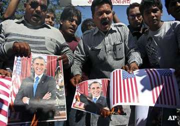 khobragade protests staged outside us embassy