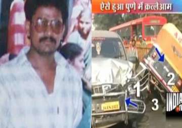 killer pune driver had hallucinations took name of politician when police asked his name