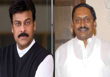 kiran chiranjeevi hit out at each other over bifurcation