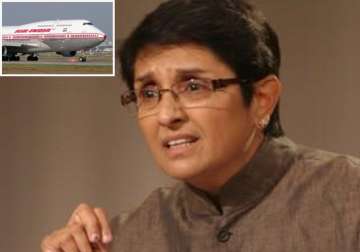 kiran bedi defends buying air tickets at discount says ready to face probe