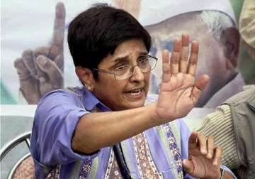 kiran bedi says she has sound evidence to come clean