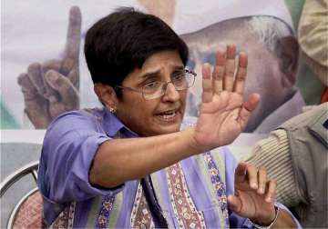 kiran bedi seeks independent probe into graft charges against ministers