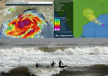 know about super cyclone phailin half the size of india