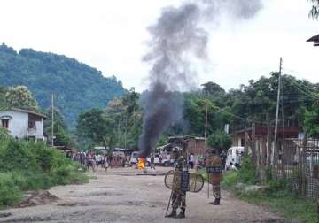 know the burning issue of naga hills