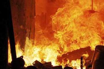 lic office in lucknow gutted