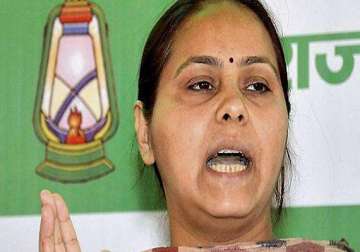 ls polls 2014 lalu s daughter hires two iitians to manage her campaign