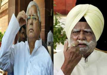 lalu yadav to retain bungalow till oct buta singh faces eviction notice