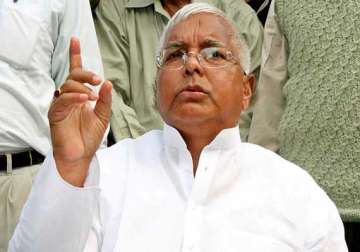 lalu blames railways for rajdhani express accident