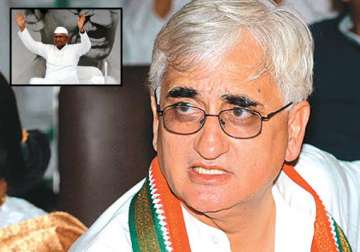 lokpal solution acceptable to all must be found says khurshid