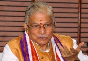 mm joshi meets rss chief bats for sidelined bjp leaders