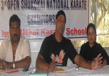 mp karatekas win 3 golds in national games swimmers set record