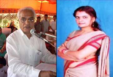 bhanwari case cong suspends maderna wife defends him