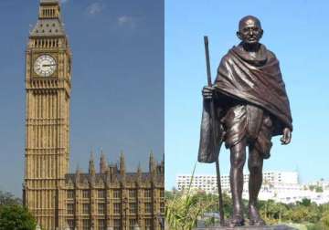 mahatma s statue to be installed in london s parliament square