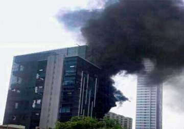 major fire breaks out in mumbai high rise
