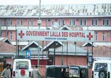 major fire in srinagar s lal ded maternity hospital