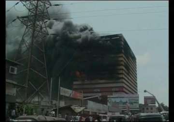 fire at commercial building in surat brought under control