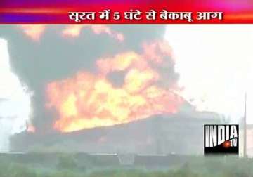 major fire at indian oil s hazira terminal