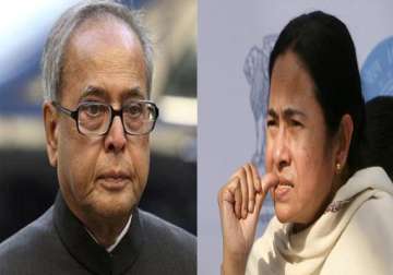 mamata absent from programme presided over by president