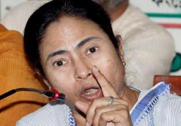 mamata blames congress cpi m for panchayat poll violence