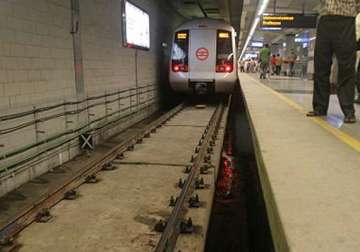 man attempts suicide on metro track at gtb nagar station