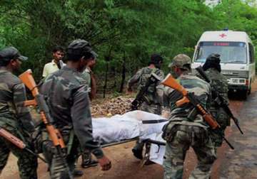maoist attack final rites of nand kumar patel son performed