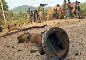 maoists hit odisha district seeks choppers forces