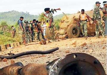 four bsf officers killed 2 injured in maoist ied blast in odisha